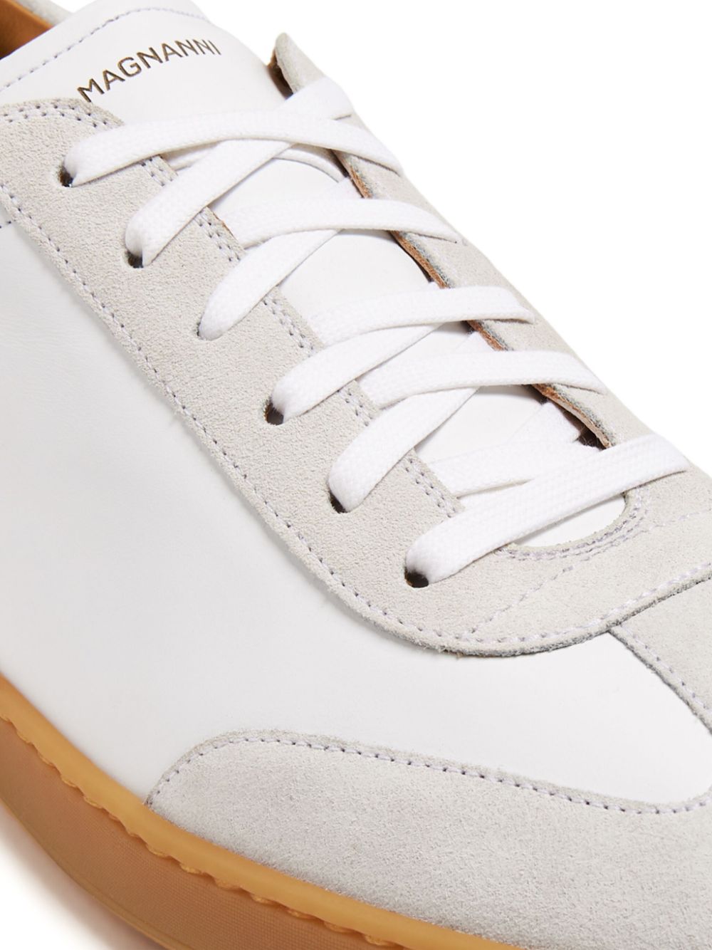 Shop Magnanni Pilar Sneakers In White