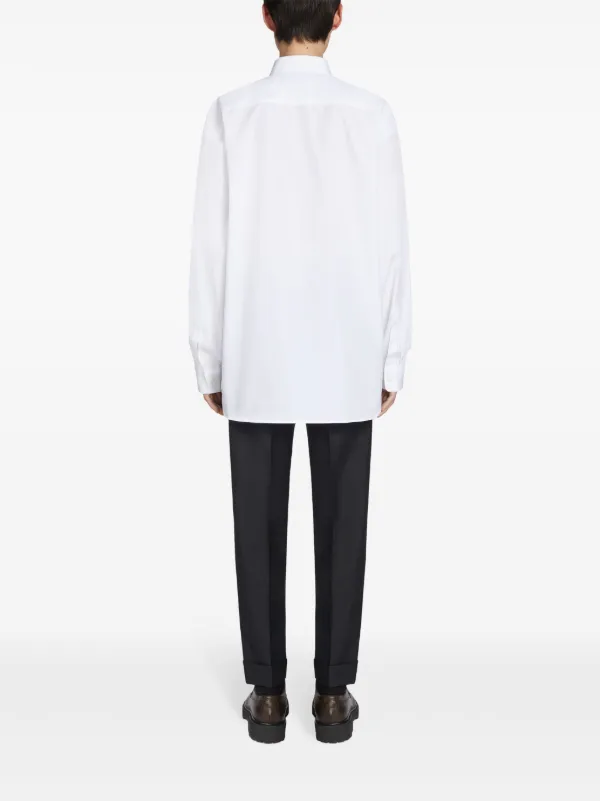 DRIES VAN NOTEN ロングスリーブ シャツ | ホワイト | FARFETCH JP