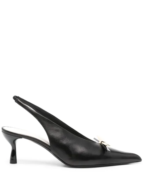 Escarpins en cuir 60 mm - Lanvin - Modalova