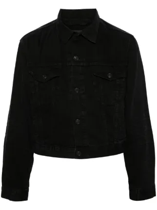 Balenciaga デニムジャケット | ブラック | FARFETCH JP