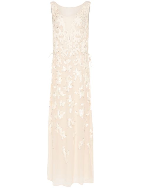 Max Mara Jazz sequin-embellished maxi dress Women