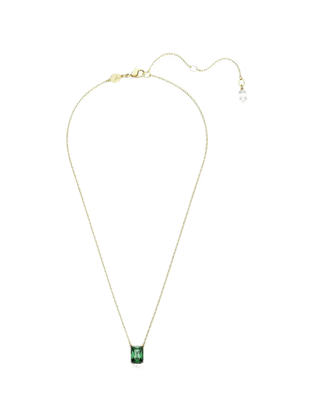 Swarovski Stilla emerald-cut crystal necklace - Oro