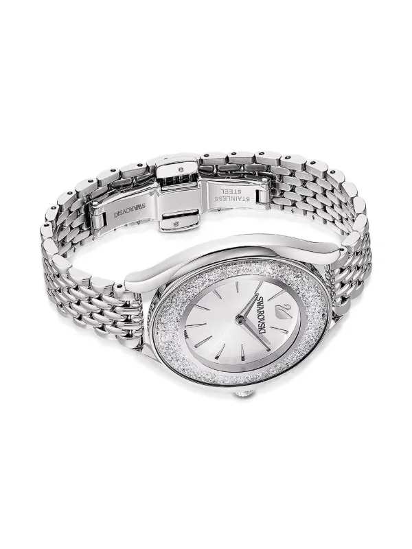 Swarovski Reloj Crystal Aura De 35mm Plateado FARFETCH CO