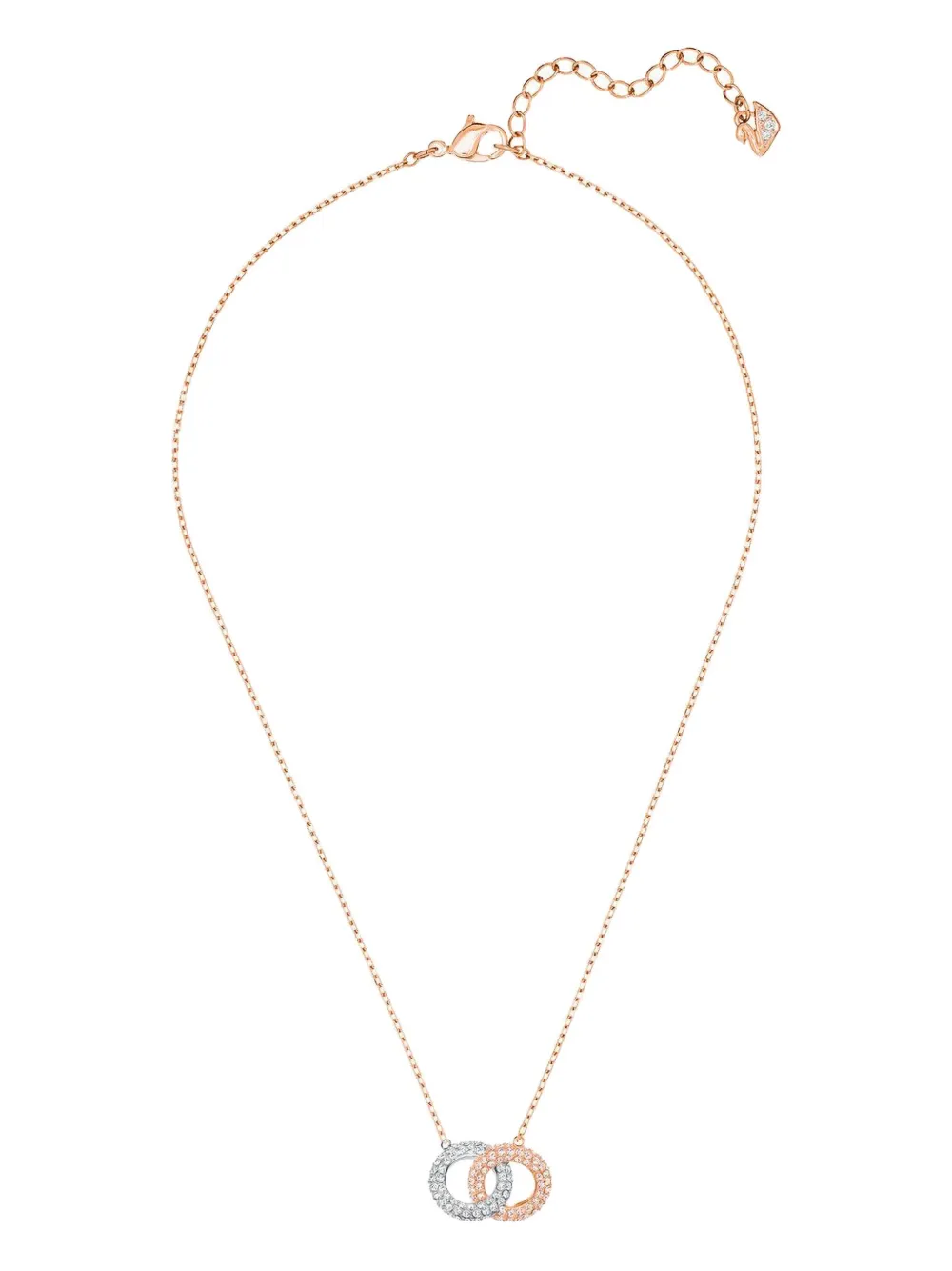 Swarovski crystal-embellished necklace | Pink | Image 1