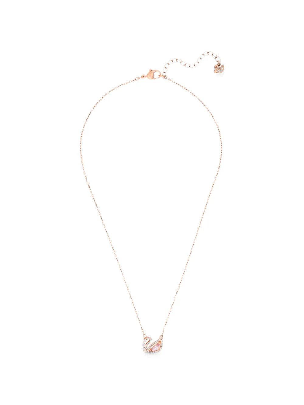 Swarovski Swan crystal-embellished necklace - Rosa