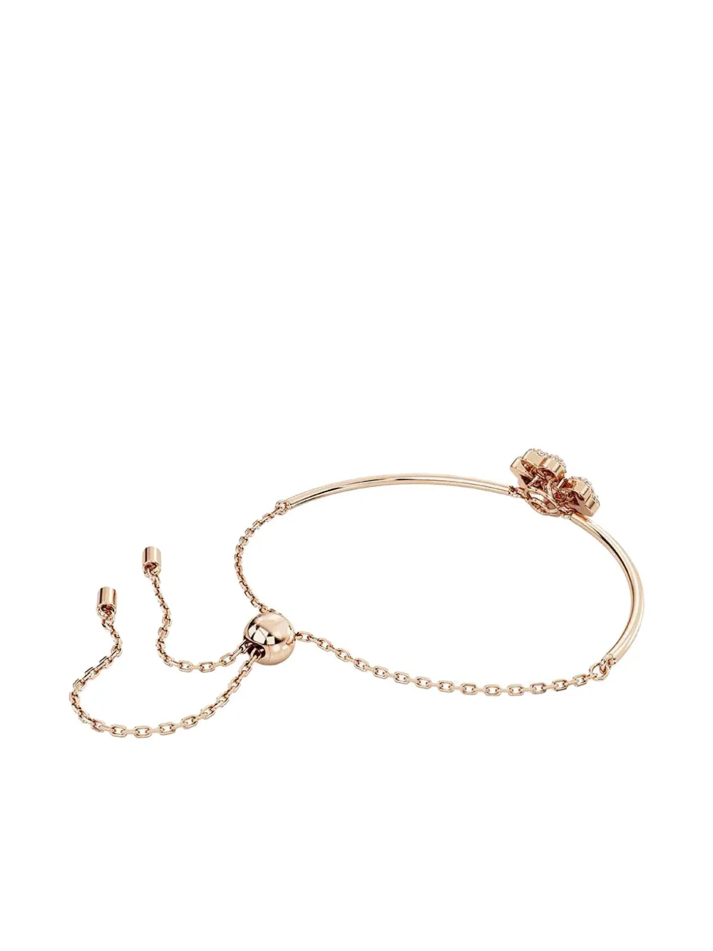 Swarovski Armband verfraaid met kristallen - Roze
