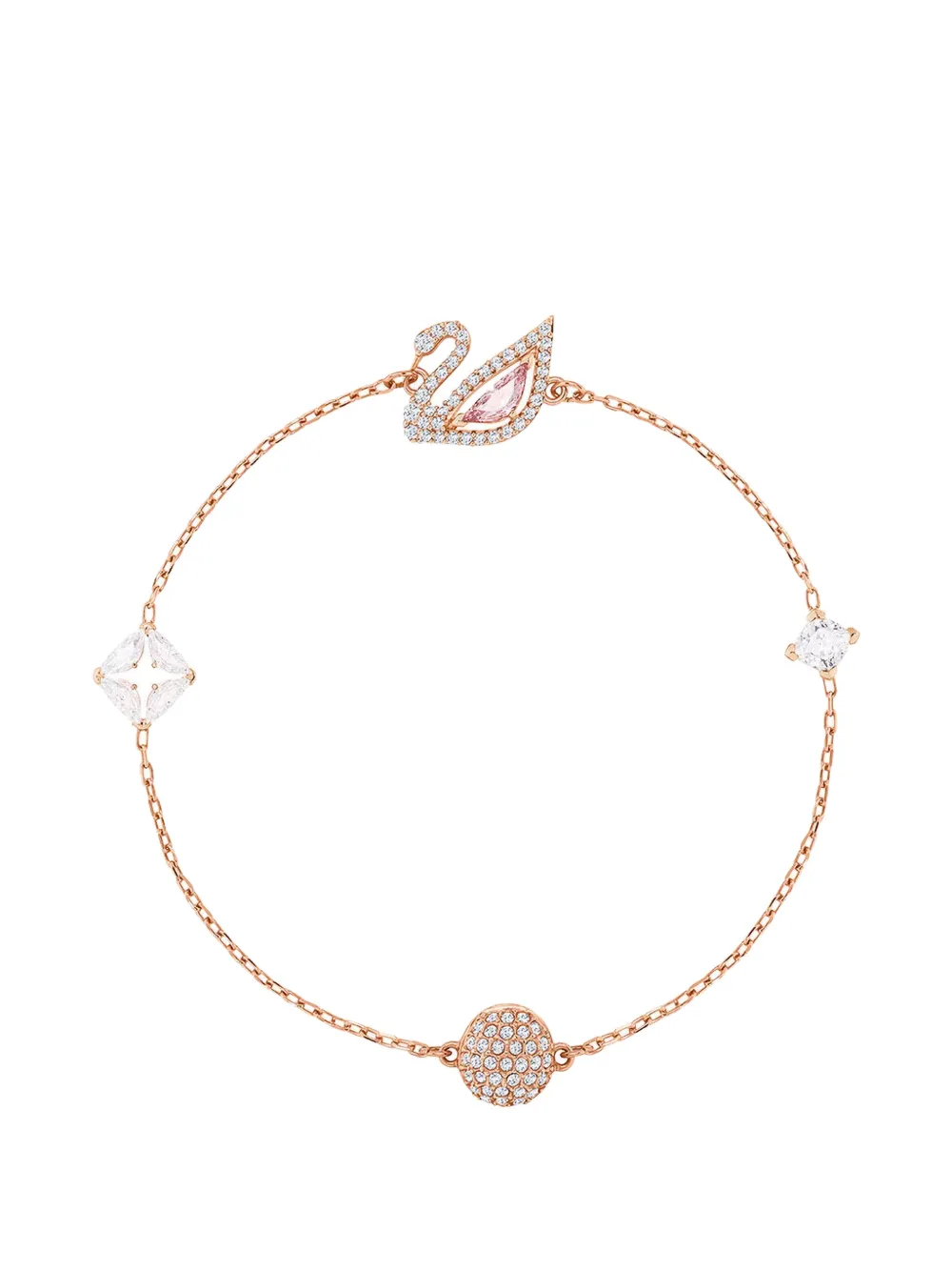 Swarovski Swan Swarovski crystal-embellished bracelet - Rosa