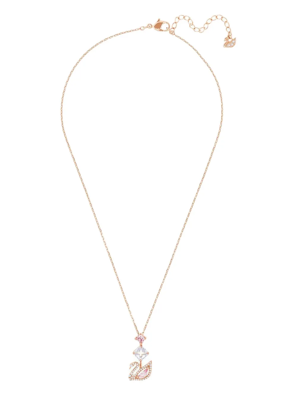 Swarovski crystal-embellished necklace | Pink | Image 1