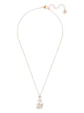 Swarovski crystal-embellished necklace - Pink
