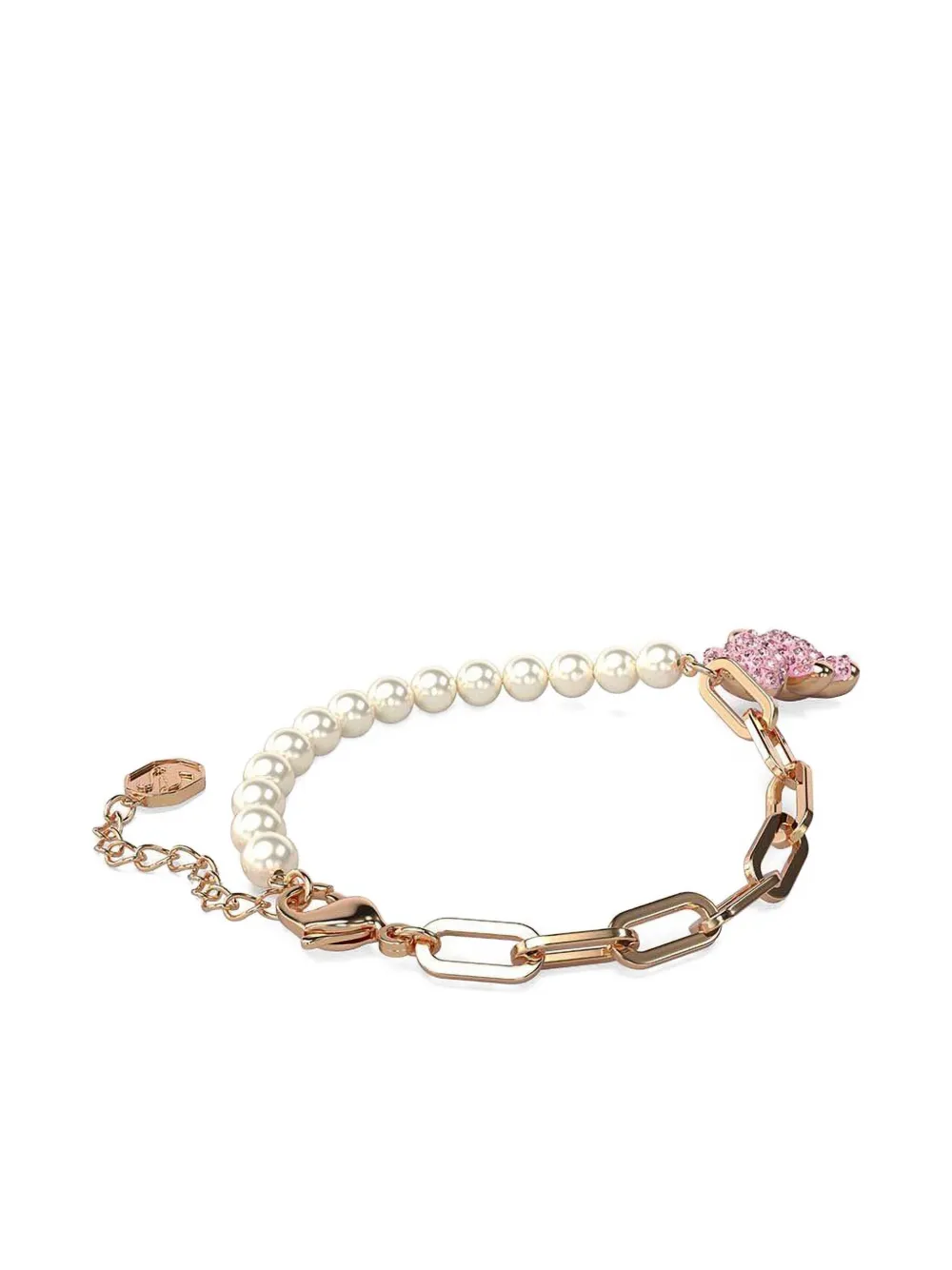 Swarovski Kralenarmband verfraaid met parel - LROS/ROS