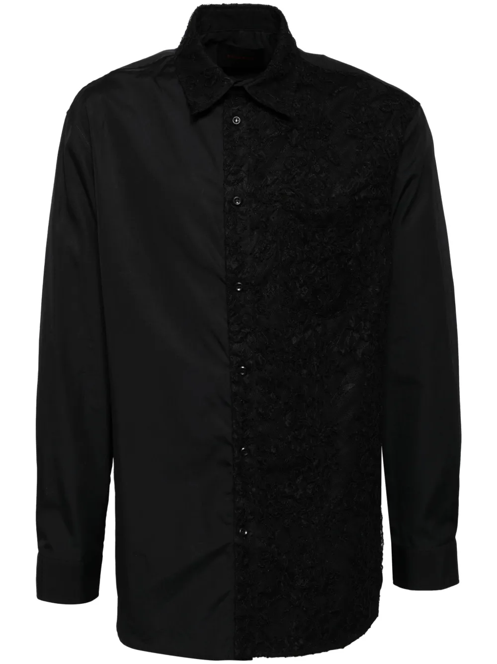 Simone Rocha chemise à fleurs brodées | noir | Image 1