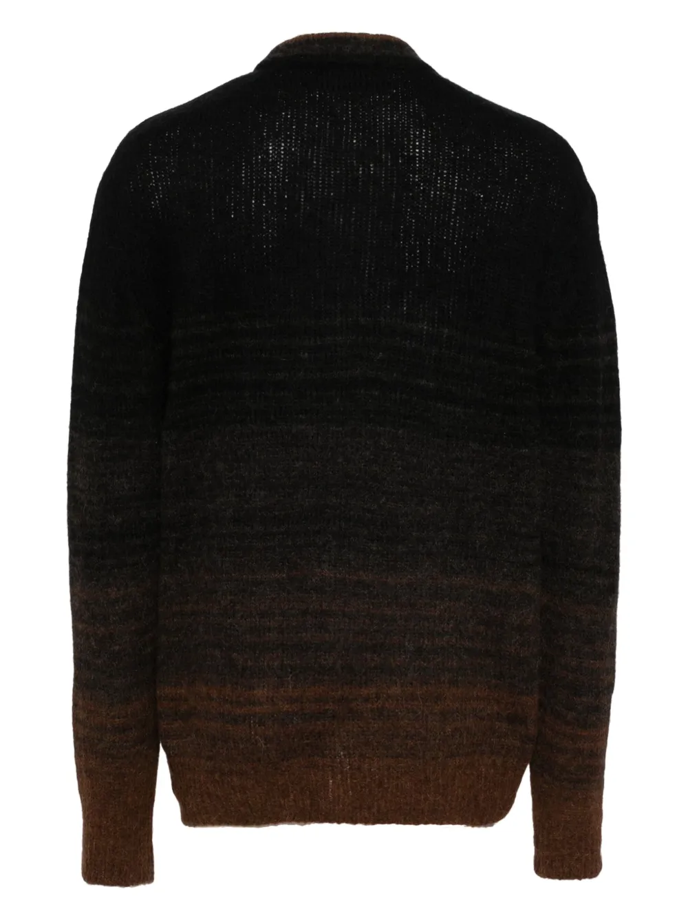 Simone Rocha ombré cardigan - Bruin