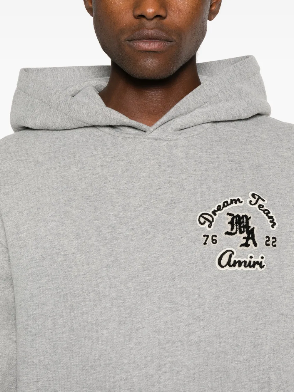 AMIRI Dream Team hoodie met borduurwerk Grijs
