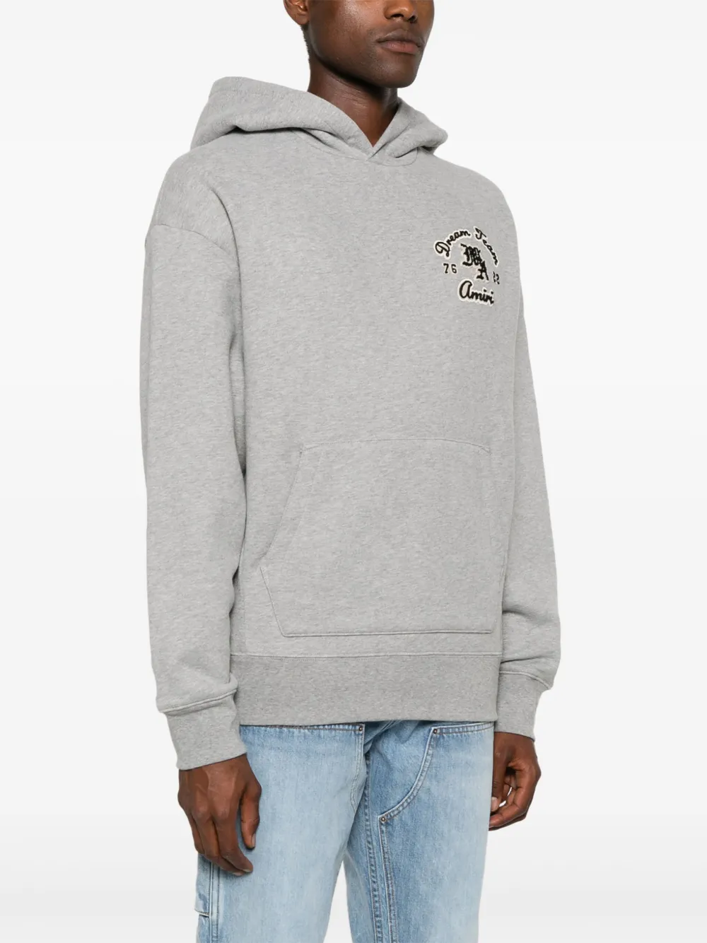 AMIRI Dream Team hoodie met borduurwerk Grijs