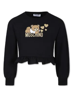 Moschino Snowflake store Heart Sweatshirt