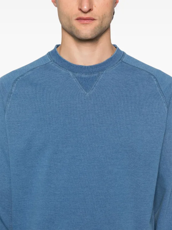 TOM FORD crew-neck Raglan Sweatshirt | Blue | FARFETCH BH