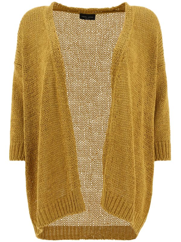 Roberto Collina open-front drop-shoulder Cardigan - Farfetch