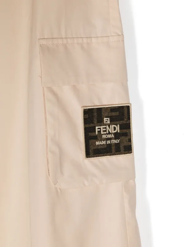 Fendi Kids ロゴ パンツ | ニュートラル | FARFETCH JP