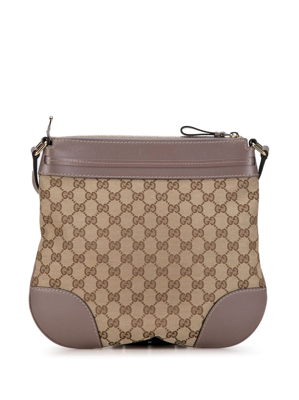 Gucci Pre-Owned 2000-2015 GG Canvas Mayfair crossbodytas - Bruin