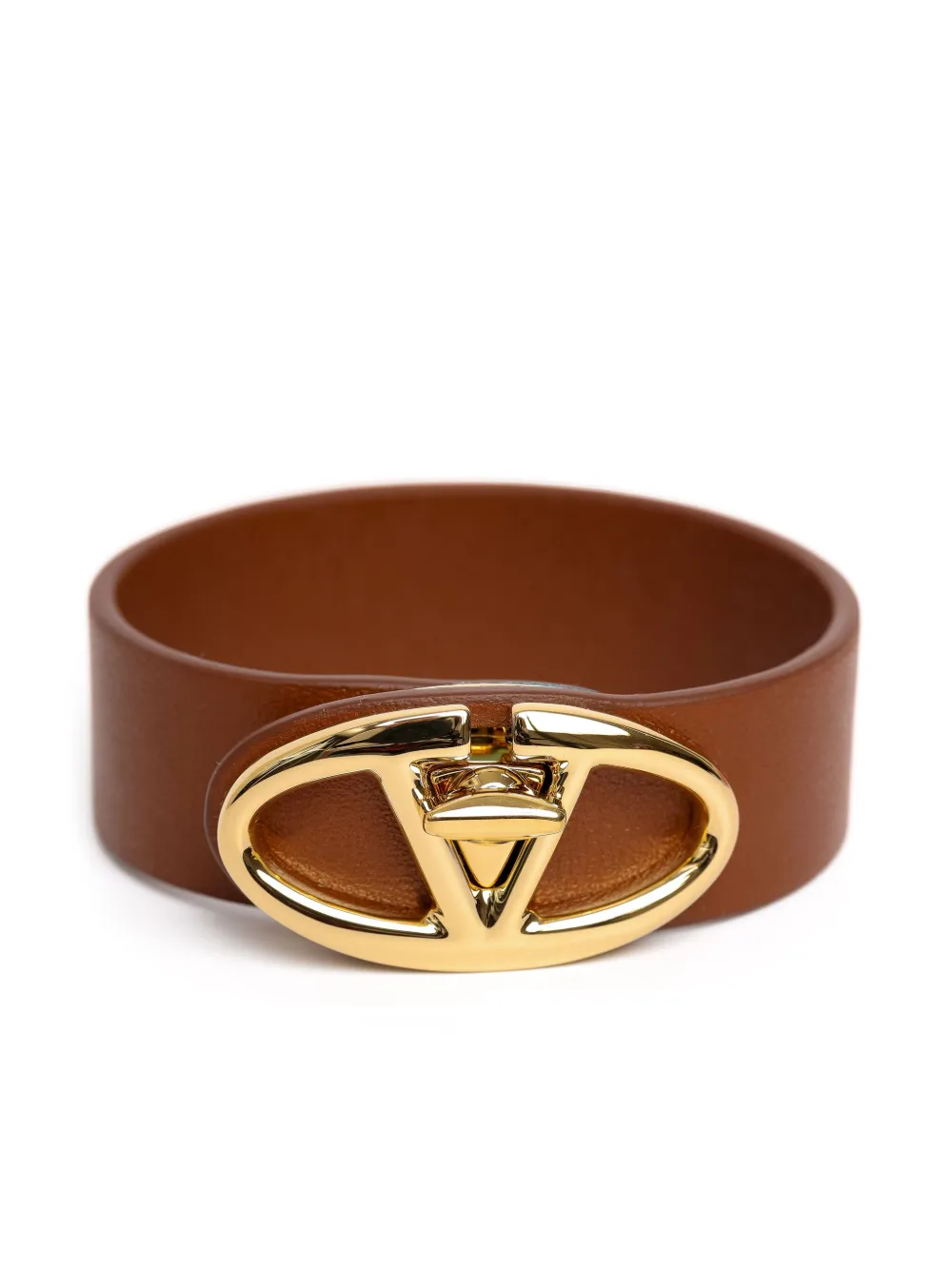 VLogo-buckle bracelet