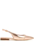 Malone Souliers Jama slingback ballerinas - Metallic