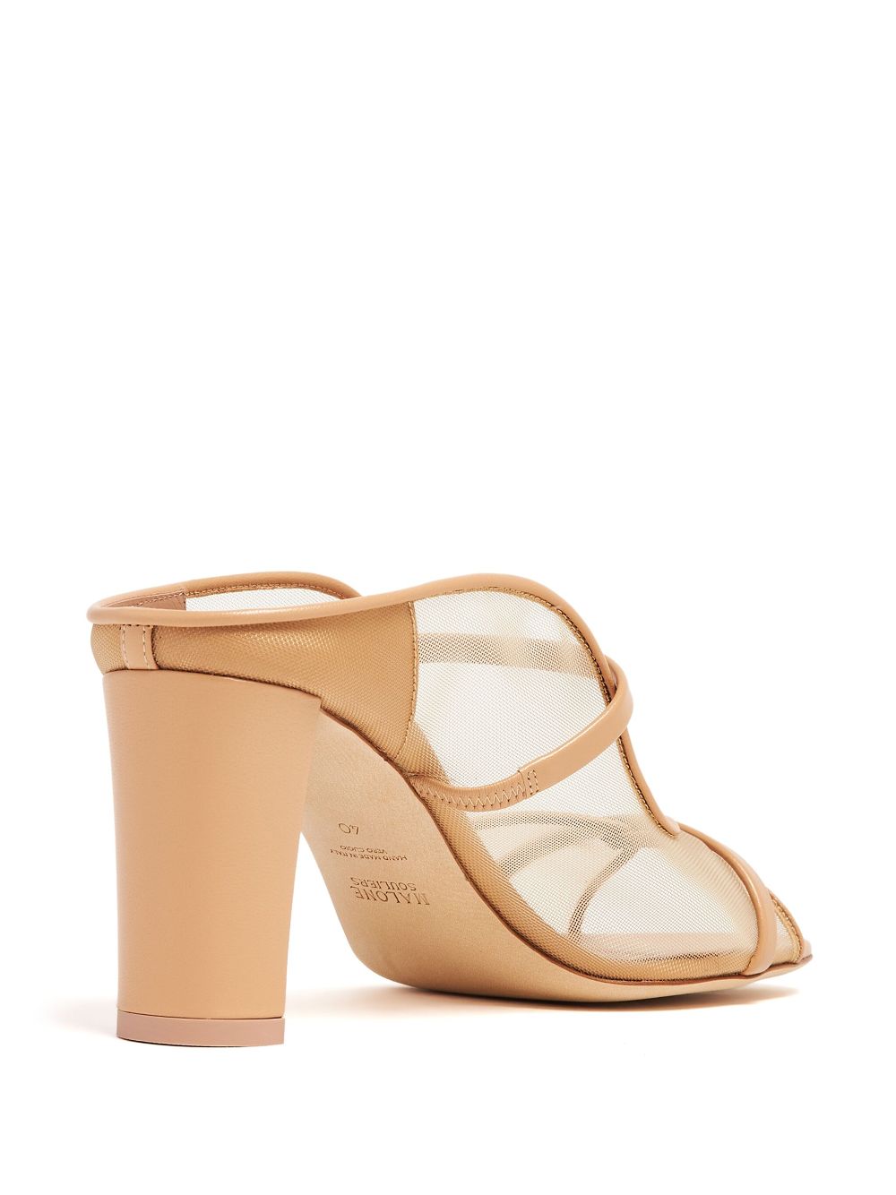 Malone Souliers Norah 70 mm muiltjes Beige