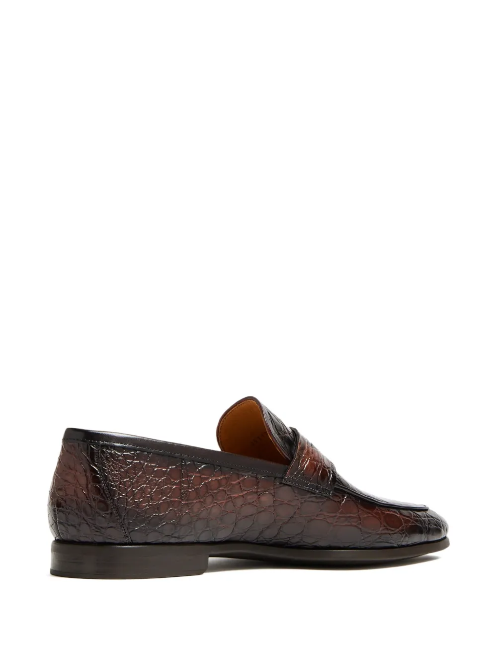 Magnanni leather loafers Brown