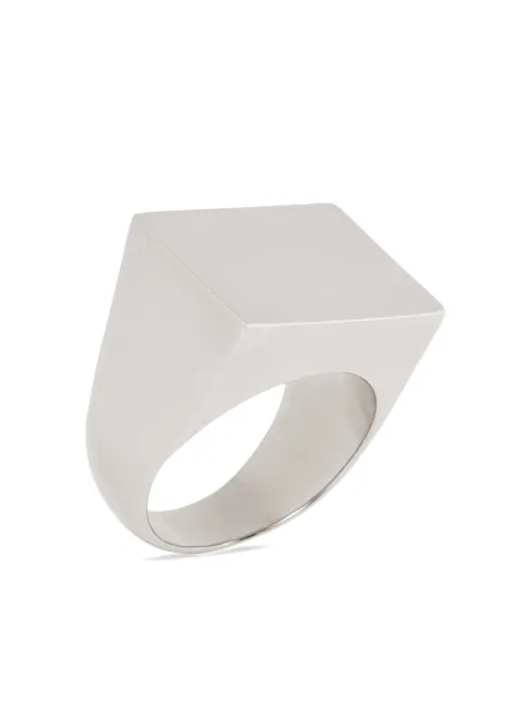 DRIES VAN NOTEN polished signet ring