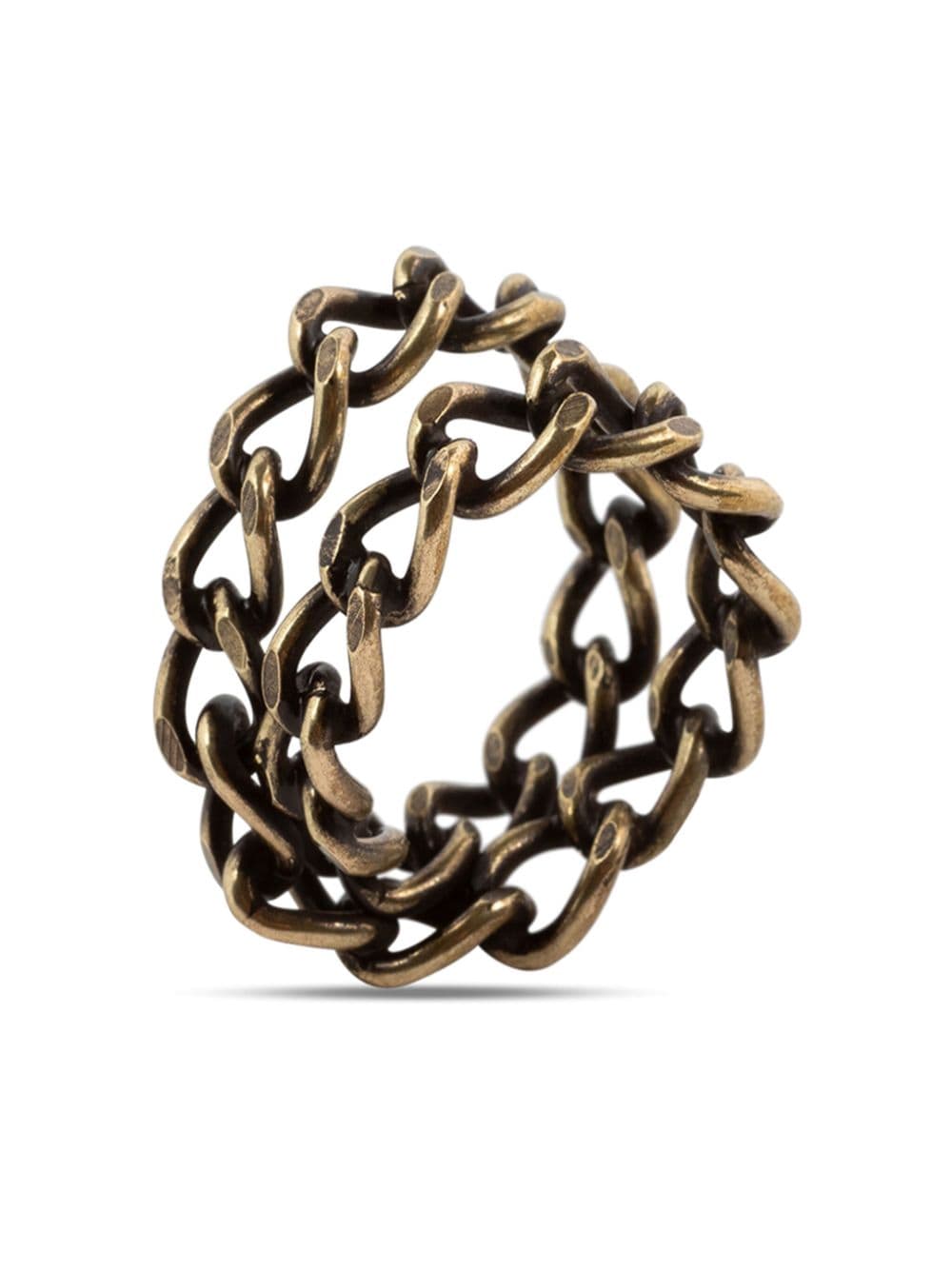 DRIES VAN NOTEN Ring met vervaagd effect - Goud