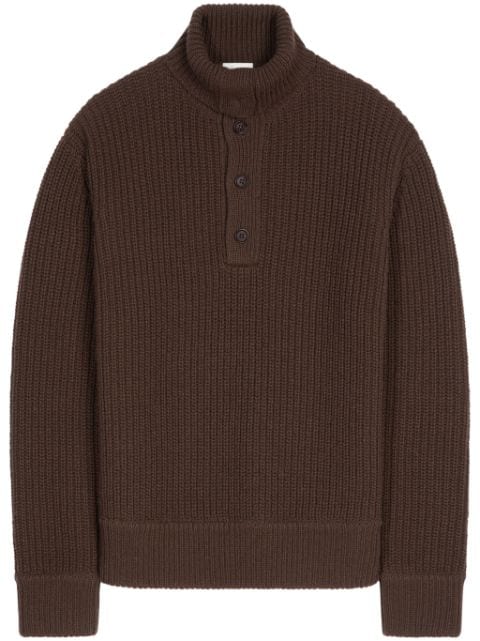 DRIES VAN NOTEN buttoned wool jumper