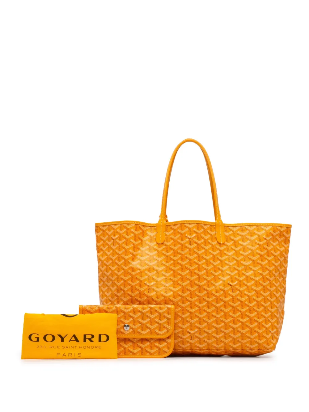 Goyard Pre-Owned 2019 ゴヤールディン サンルイ PM ハンドバッグ | イエロー | FARFETCH JP