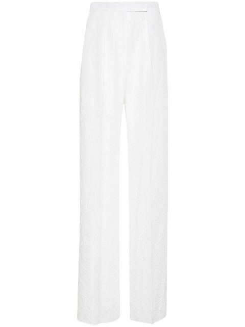 Max Mara Laringe high-waist straight-leg trousers Women