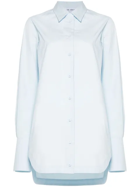 The Attico button-fastening shirtdress