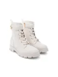 Michael Kors Kids lace-up ankle boots - Neutrals