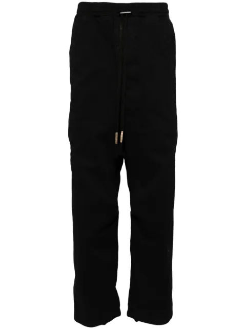 Boris Bidjan Saberi drawstring-fastening straight-leg trousers 