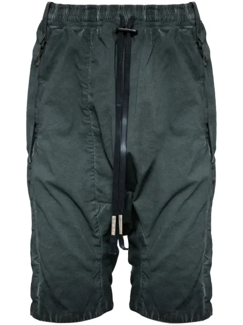 Boris Bidjan Saberi shorts con cordones en la pretina
