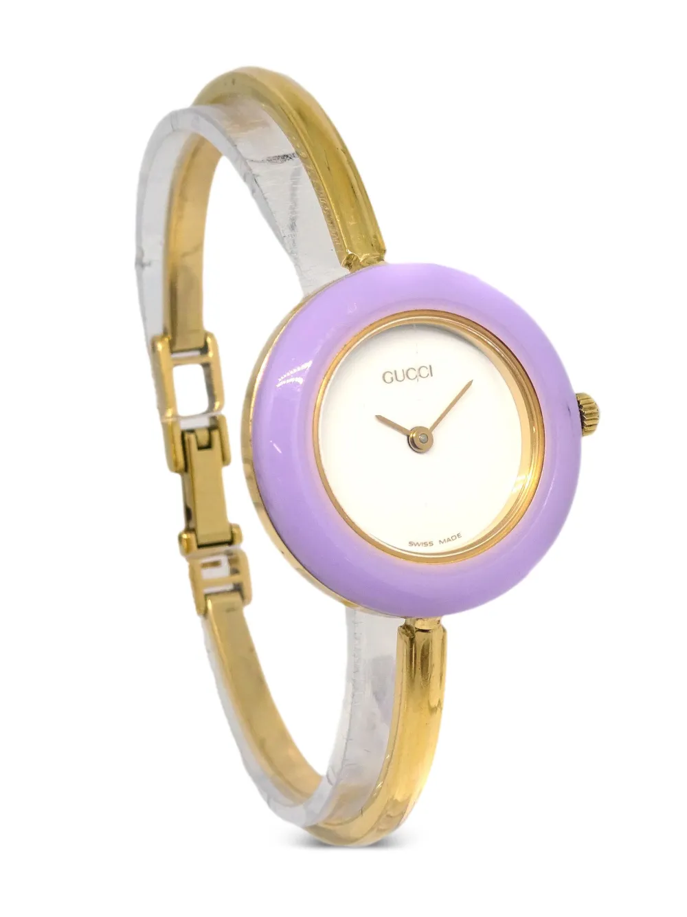 Gucci Pre-Owned 1990-2000s pre-owned Chameleon horloge 25 mm - Wit