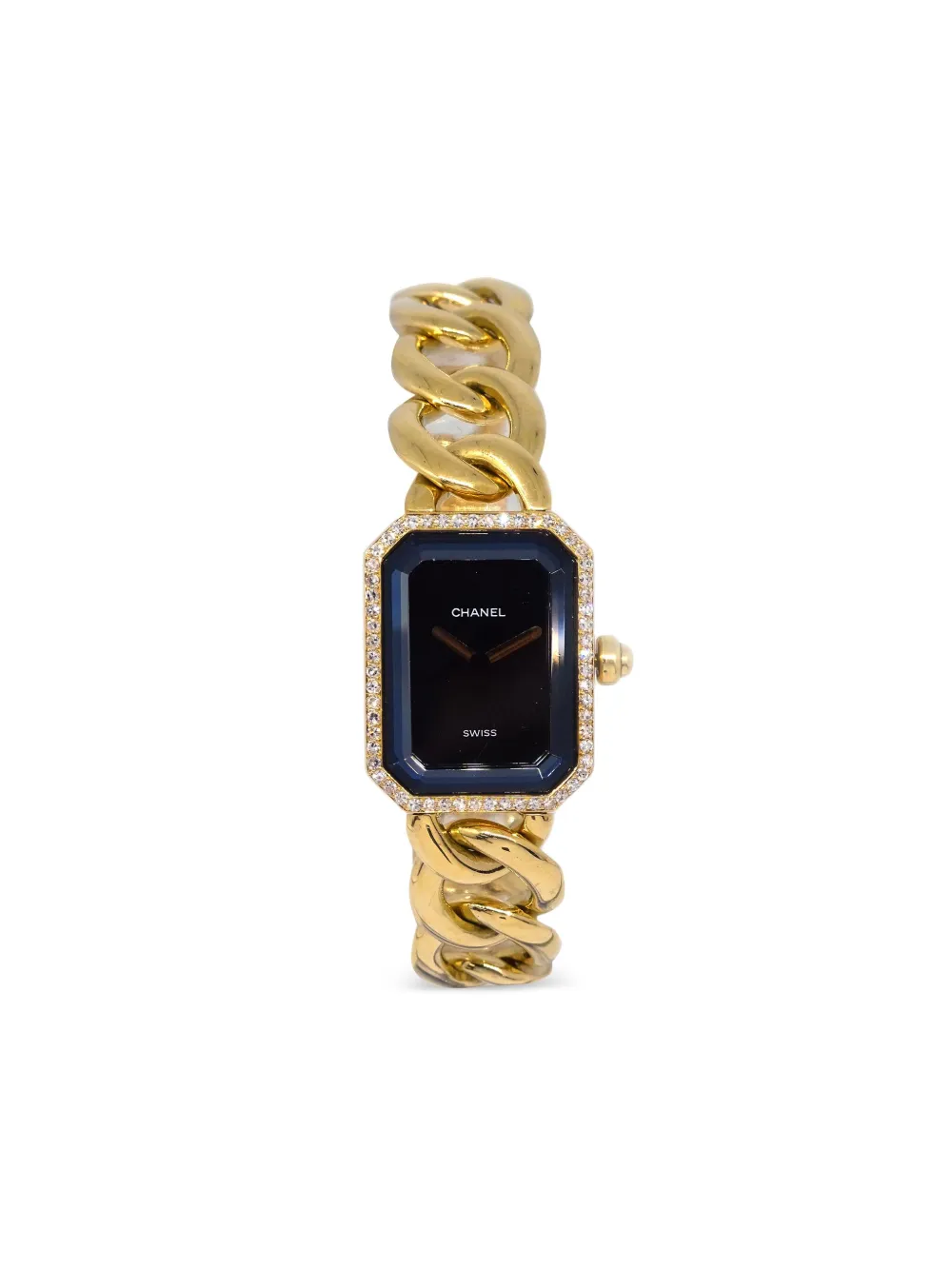 CHANEL Pre-Owned 1987 プレオウンド プルミエール 26mm - ブラック CHANEL Pre-Owned 1987 プレオウンド プルミエール 26mm - ブラック