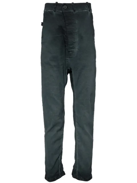 Boris Bidjan Saberi elasticated-cuff inset-pocket trousers