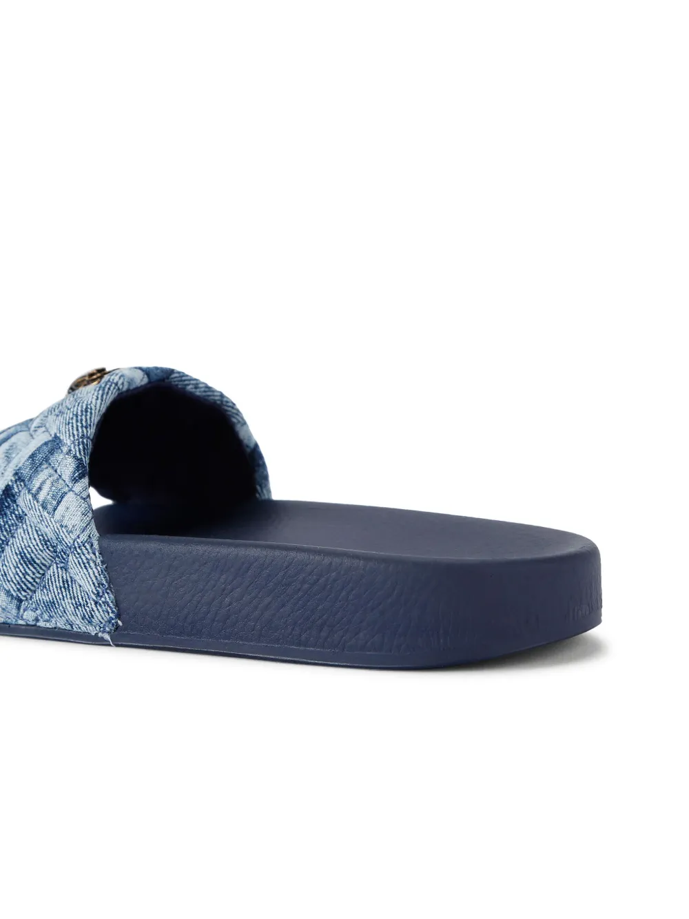 Kurt Geiger London Meena denim slippers Blauw