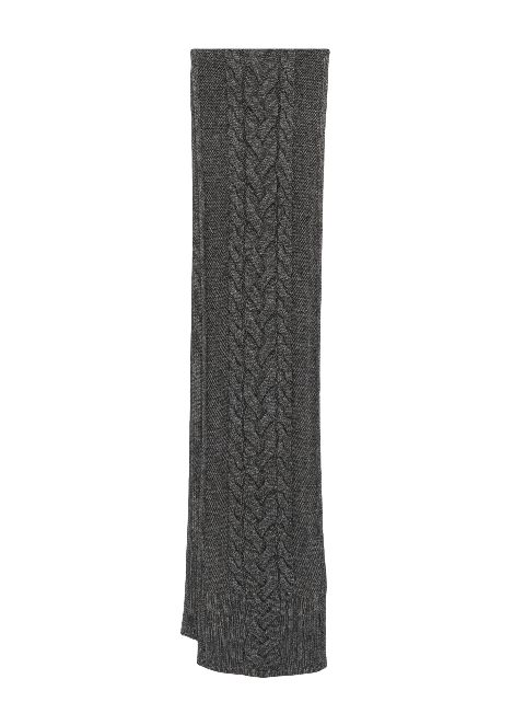 'S Max Mara cable-knit rib-trim scarf Women