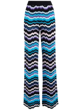 パンツ Missoni Zigzag Patterned Tailored Trousers 24102677_54598434_322.jpg