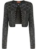 Missoni Sequin-embellished cardigan - Black