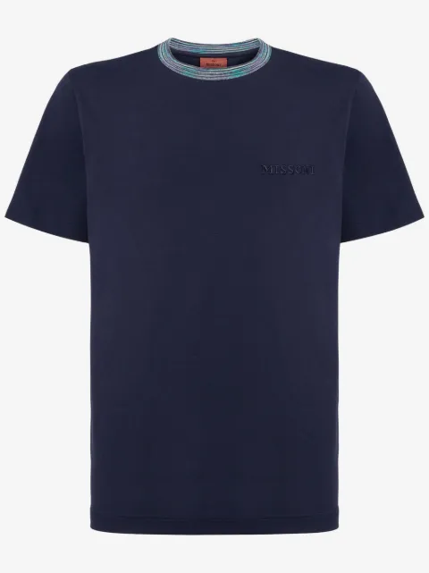 Missoni embroidered cotton T-shirt
