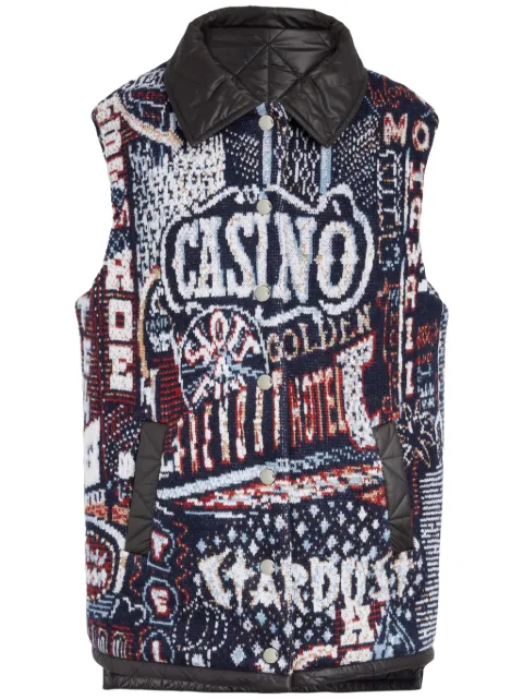 Missoni graphic-print knitted vest