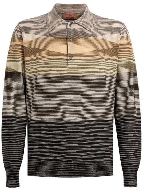 Missoni polo en laine - Multicolore - Missoni - Modalova