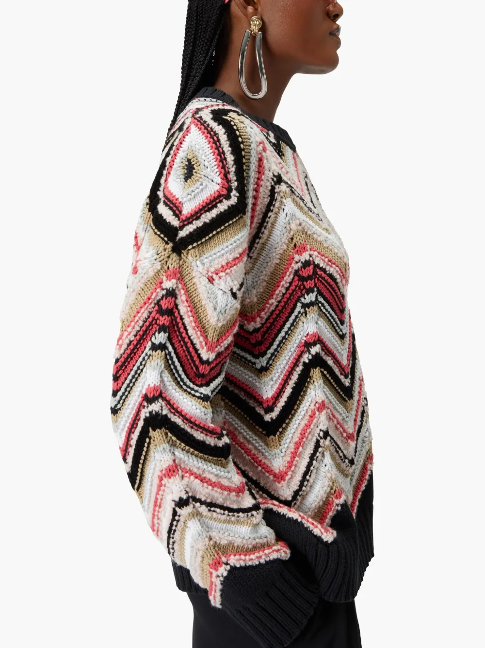 Missoni Veelkleurige trui Zwart