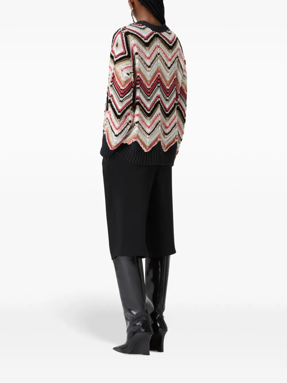Missoni Veelkleurige trui Zwart