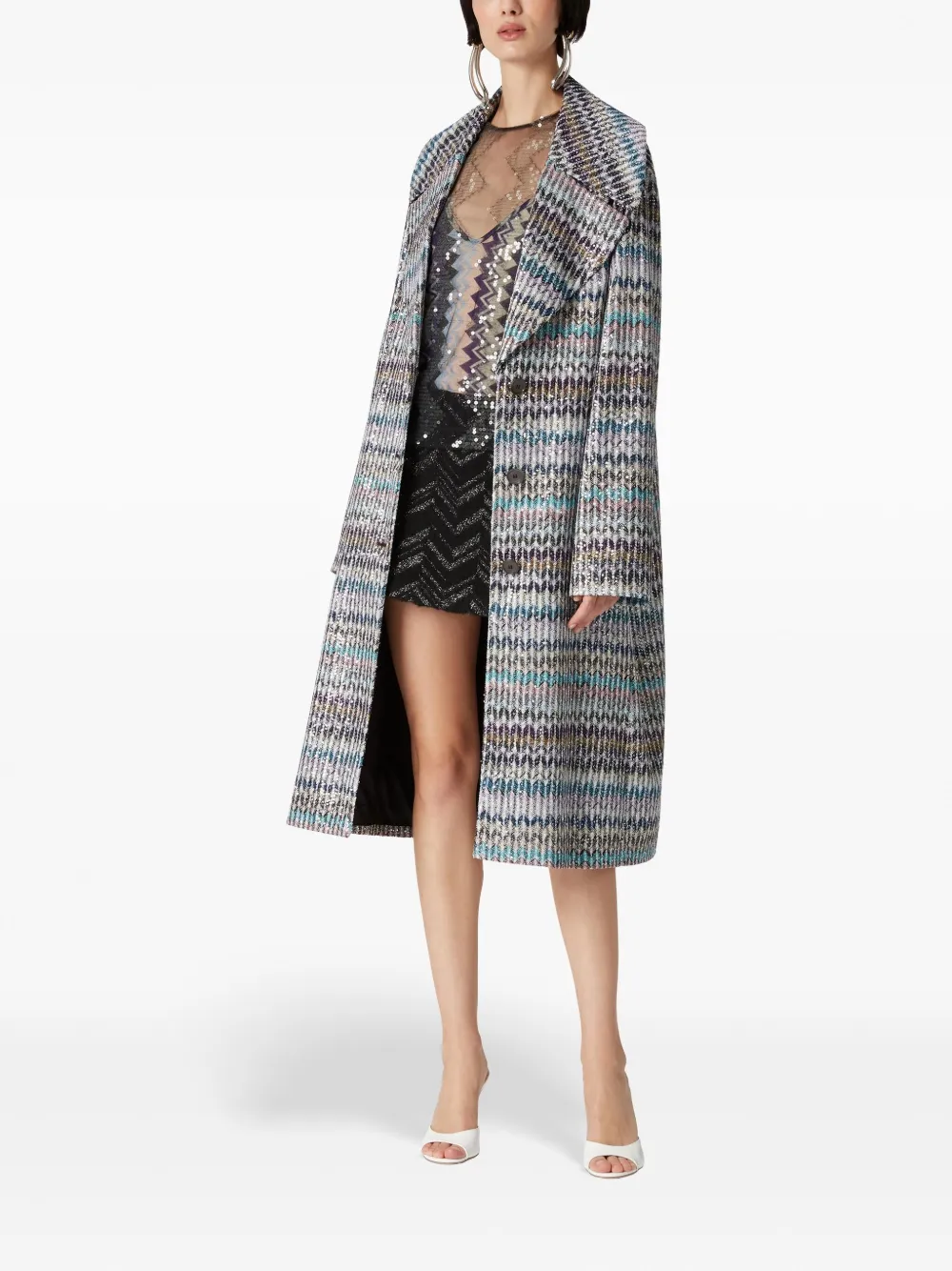 MISSONI ZIGZAG COAT