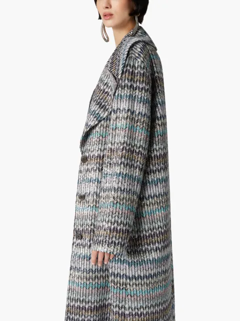 Missoni zigzag coat DS24WC0MBC004M - 3
